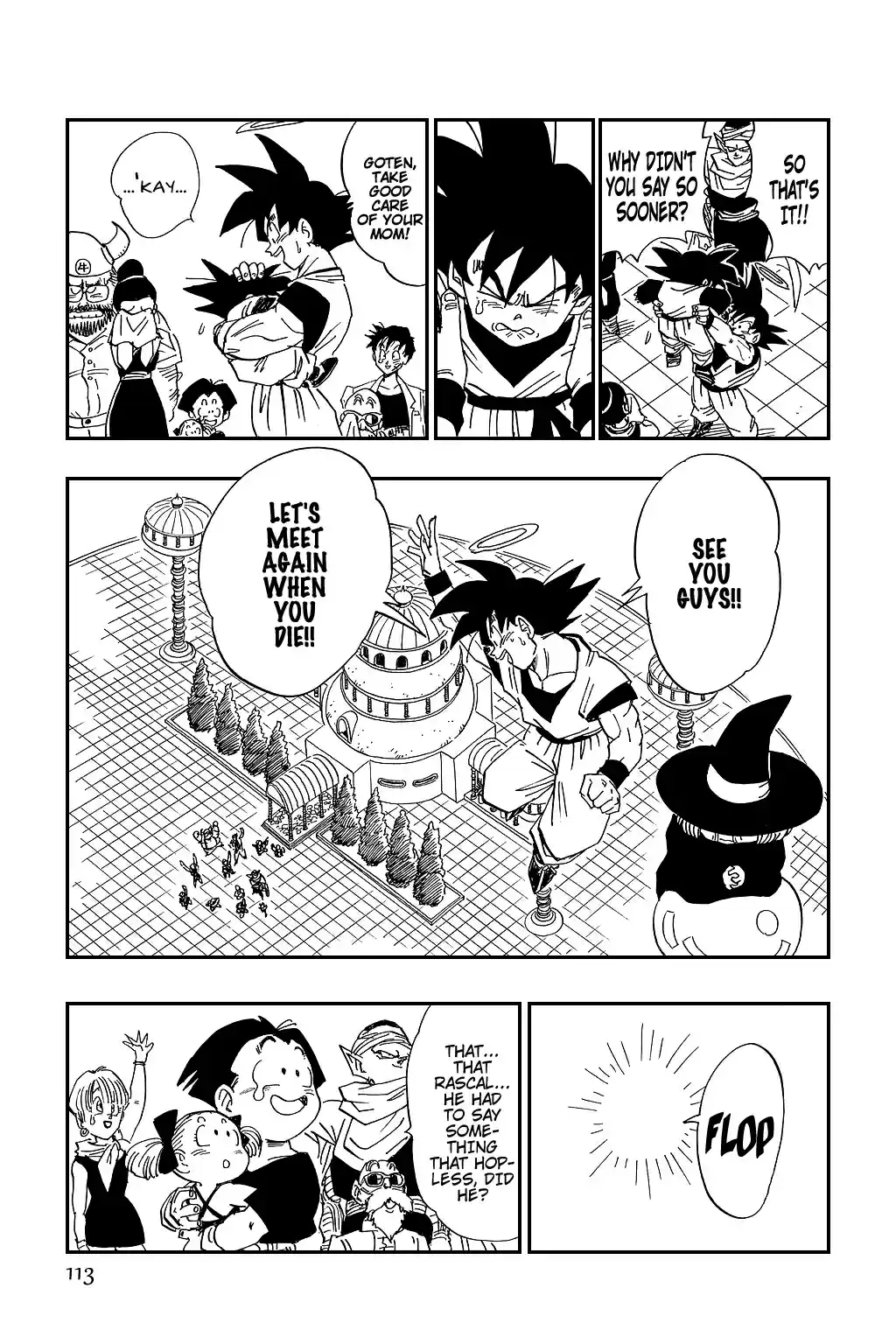 Dragon Ball Vol. 40 Ch. 477 Son Goku Heads Back