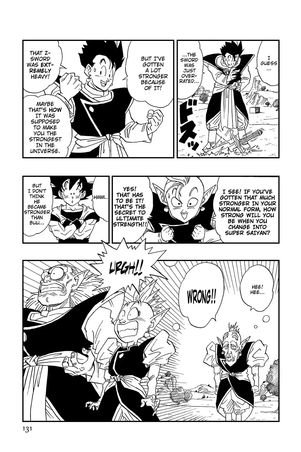 Dragon Ball Vol. 40 Ch. 479 The Z Sword and Another Kaioshin