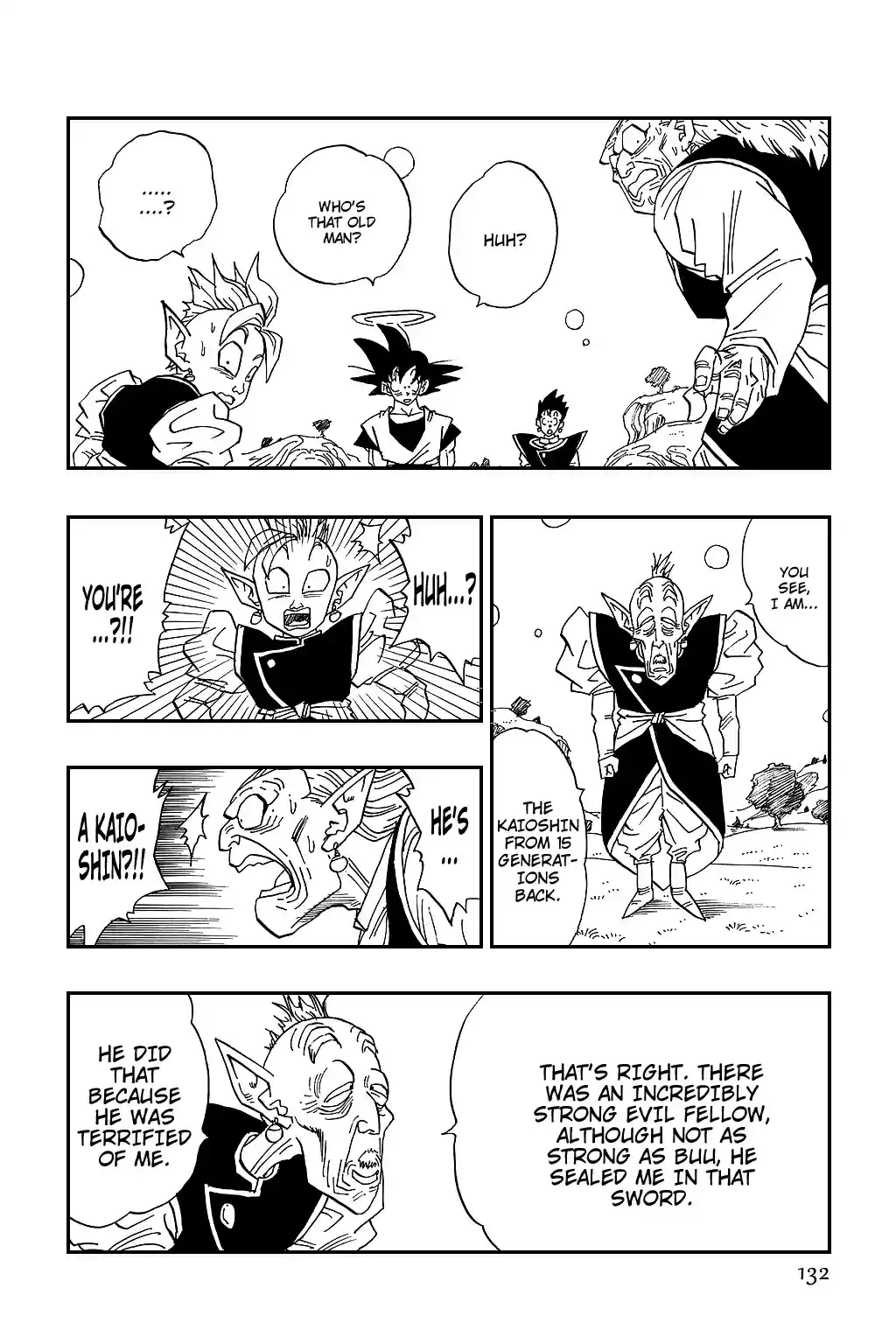 Dragon Ball Vol. 40 Ch. 479 The Z Sword and Another Kaioshin