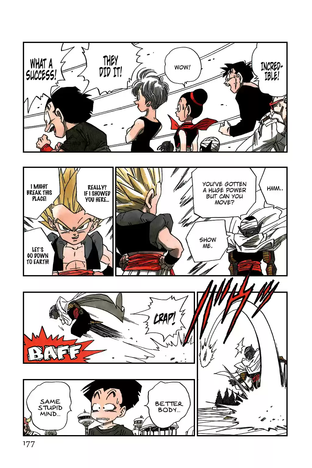 Dragon Ball Vol. 40 Ch. 482 Perfected at Last! Super Fusion!!