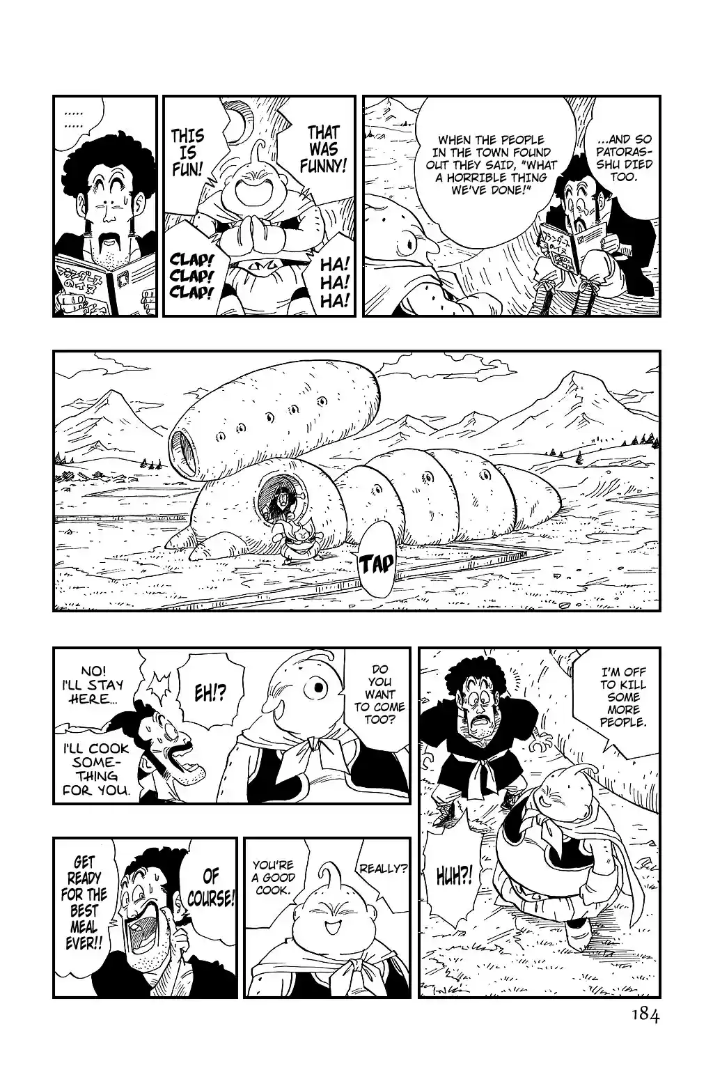 Dragon Ball Vol. 40 Ch. 483 Majin Buu and Friends