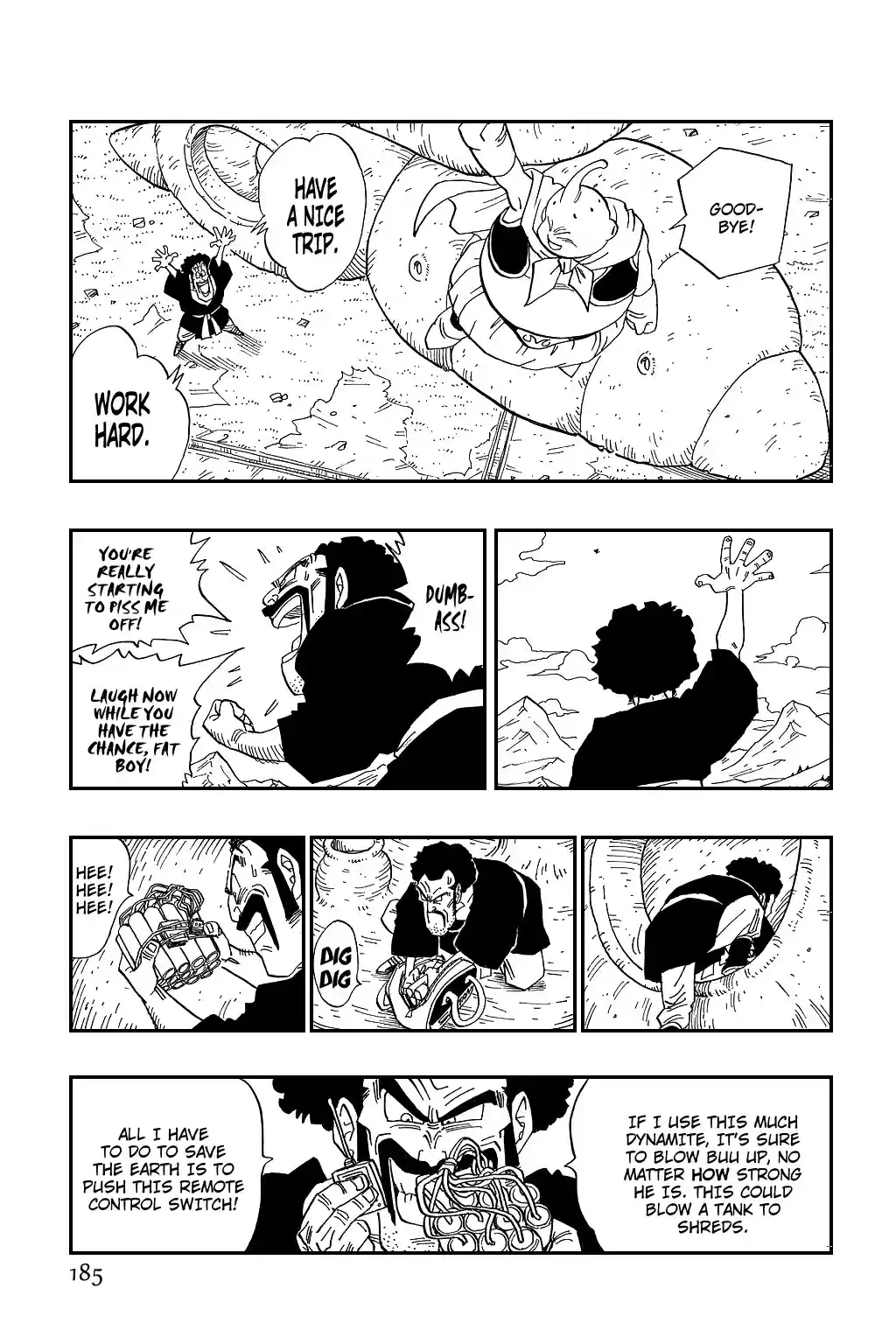 Dragon Ball Vol. 40 Ch. 483 Majin Buu and Friends