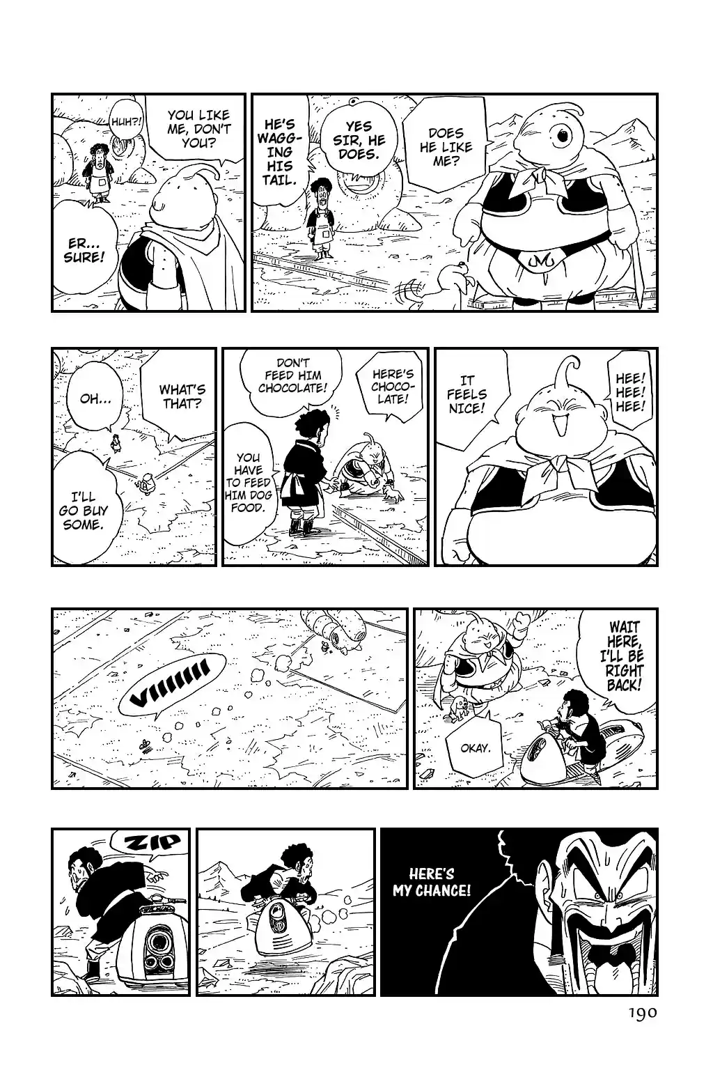 Dragon Ball Vol. 40 Ch. 483 Majin Buu and Friends