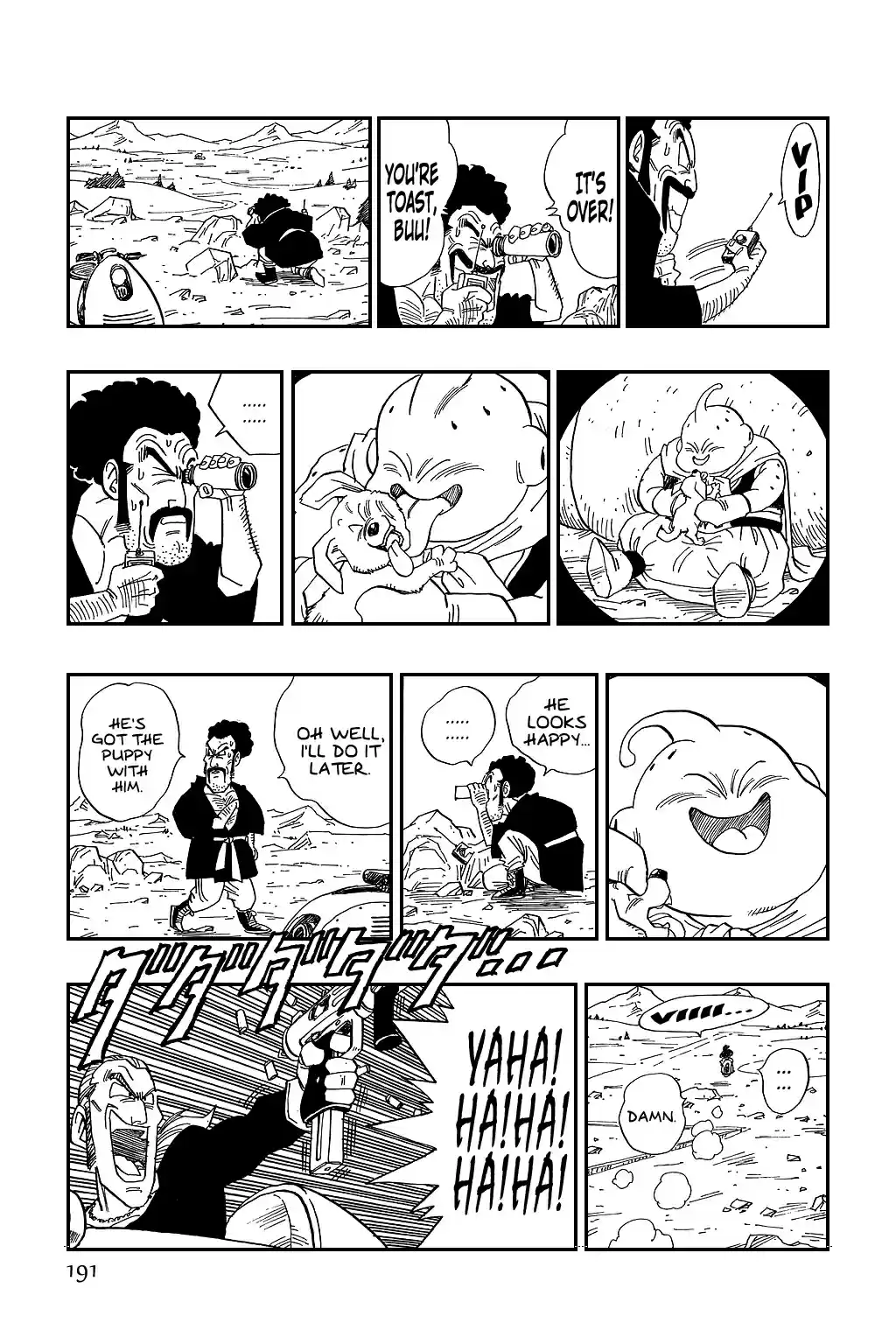 Dragon Ball Vol. 40 Ch. 483 Majin Buu and Friends