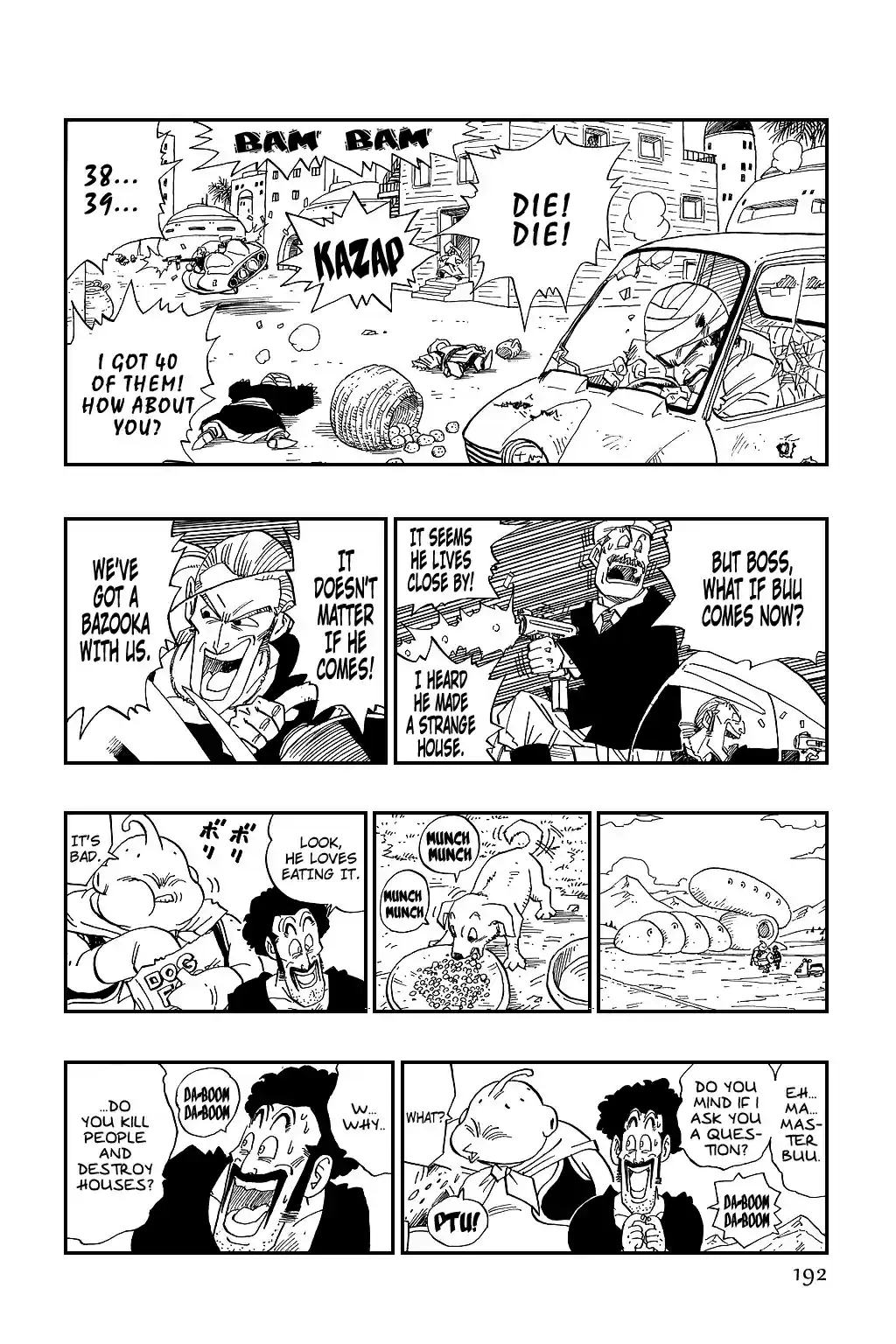 Dragon Ball Vol. 40 Ch. 483 Majin Buu and Friends