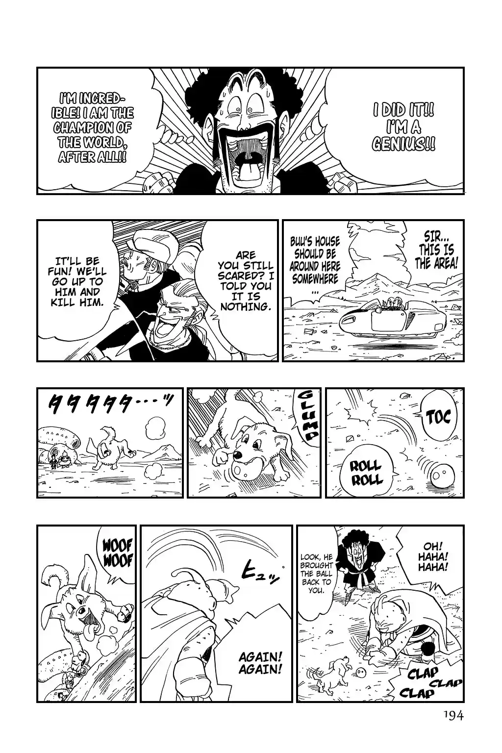 Dragon Ball Vol. 40 Ch. 483 Majin Buu and Friends