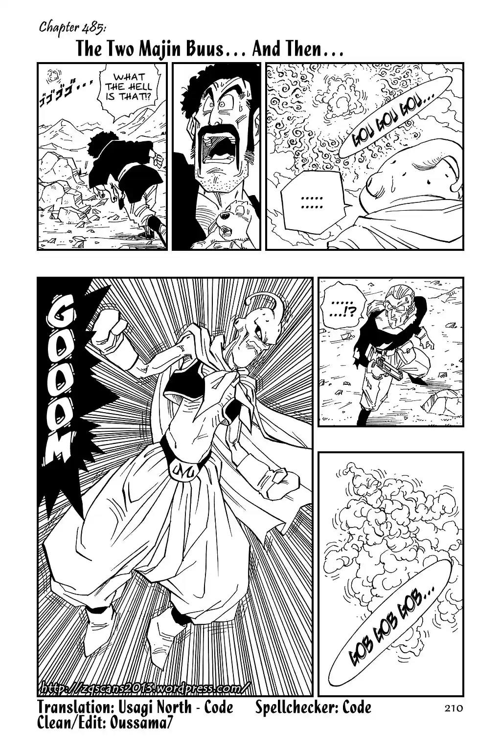 Dragon Ball Vol. 40 Ch. 485 The Two Majin Buus... And Then...