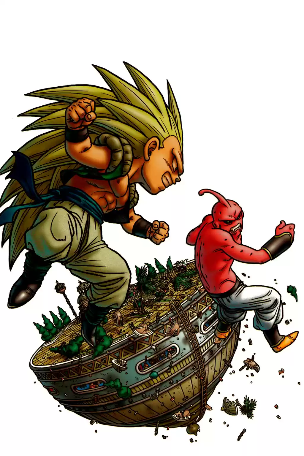 Dragon Ball Vol. 40 Ch. 487 The Extinction of Humanity