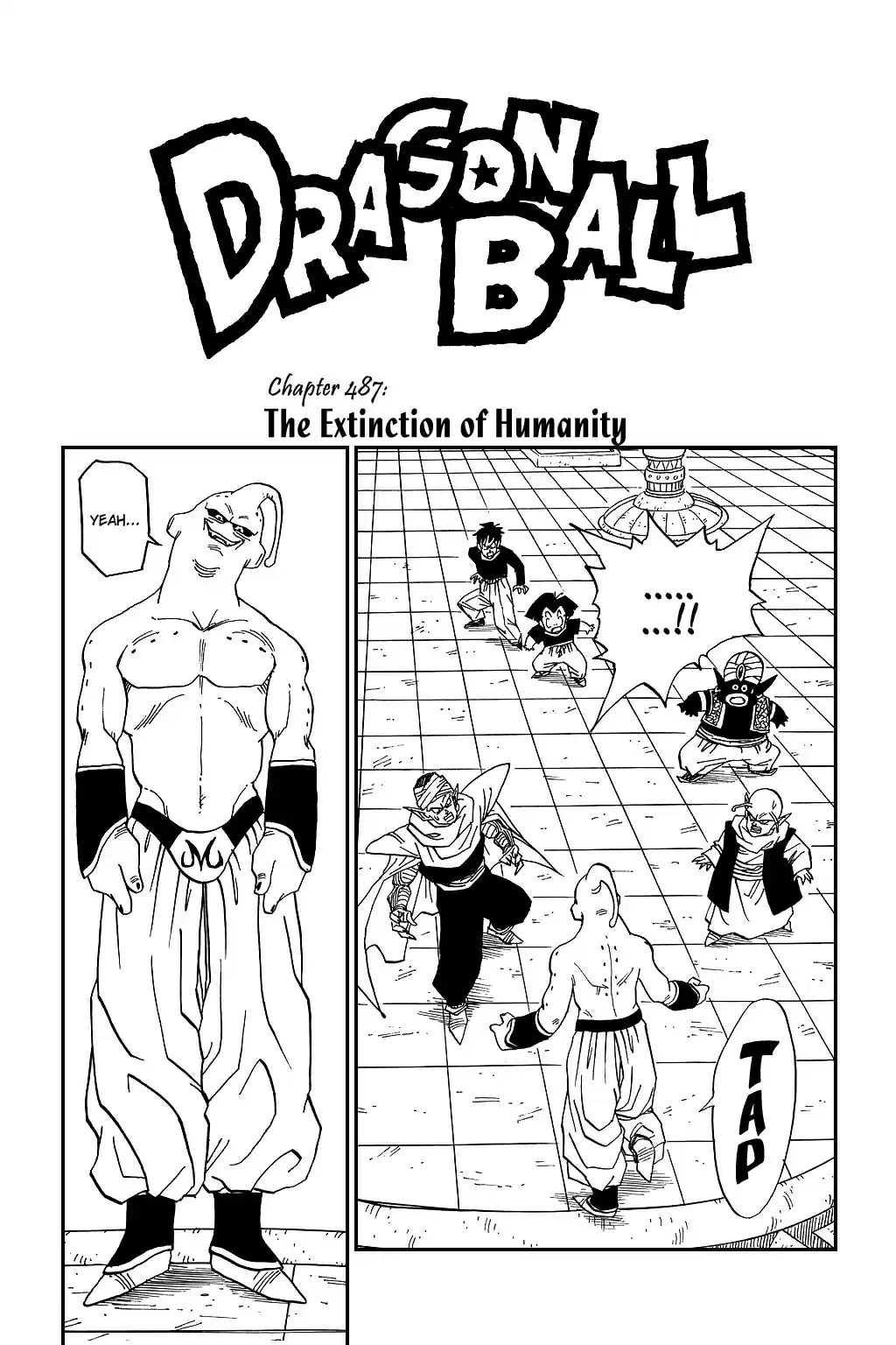 Dragon Ball Vol. 40 Ch. 487 The Extinction of Humanity