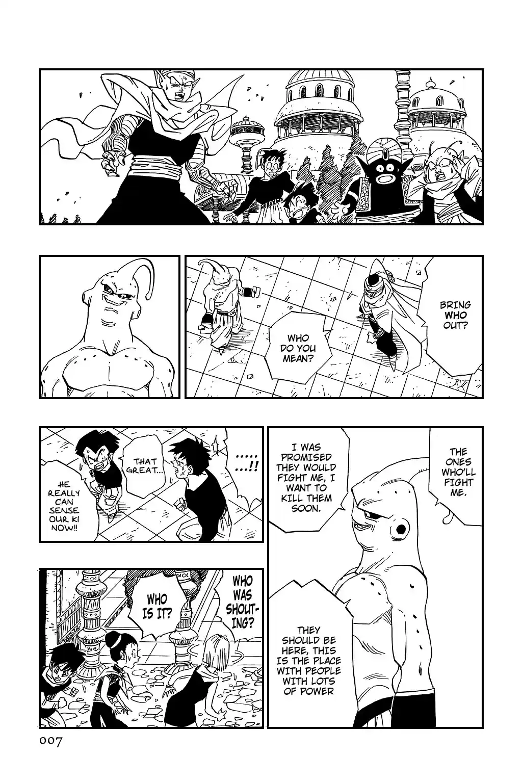 Dragon Ball Vol. 40 Ch. 487 The Extinction of Humanity