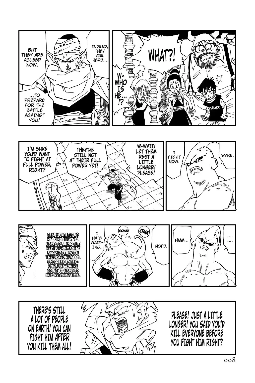 Dragon Ball Vol. 40 Ch. 487 The Extinction of Humanity