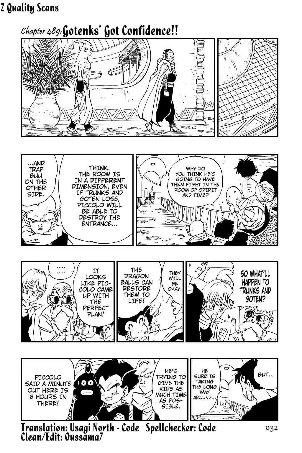 Dragon Ball Vol. 40 Ch. 489 Gotenks' Got Confidence!!