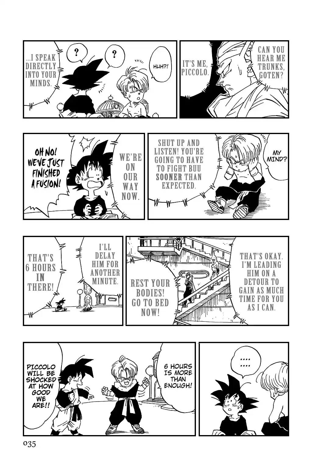 Dragon Ball Vol. 40 Ch. 489 Gotenks' Got Confidence!!