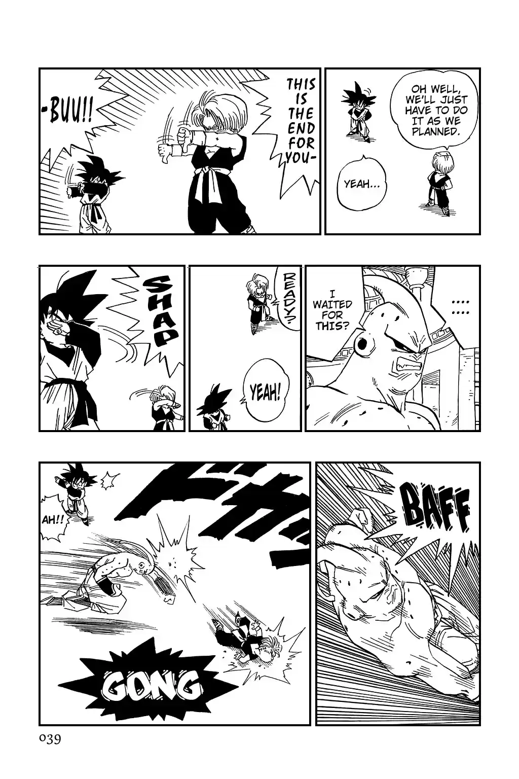 Dragon Ball Vol. 40 Ch. 489 Gotenks' Got Confidence!!
