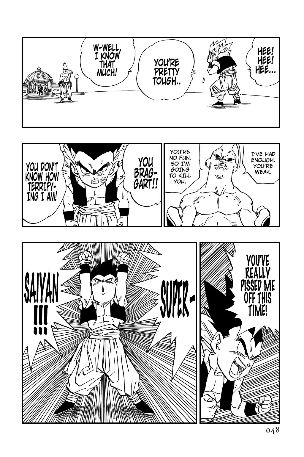 Dragon Ball Vol. 40 Ch. 490 Gotenks' Got Loads of Confidence!!