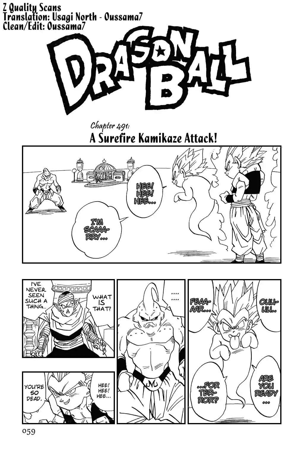 Dragon Ball Vol. 40 Ch. 491 A Surefire Kamikaze Attack!