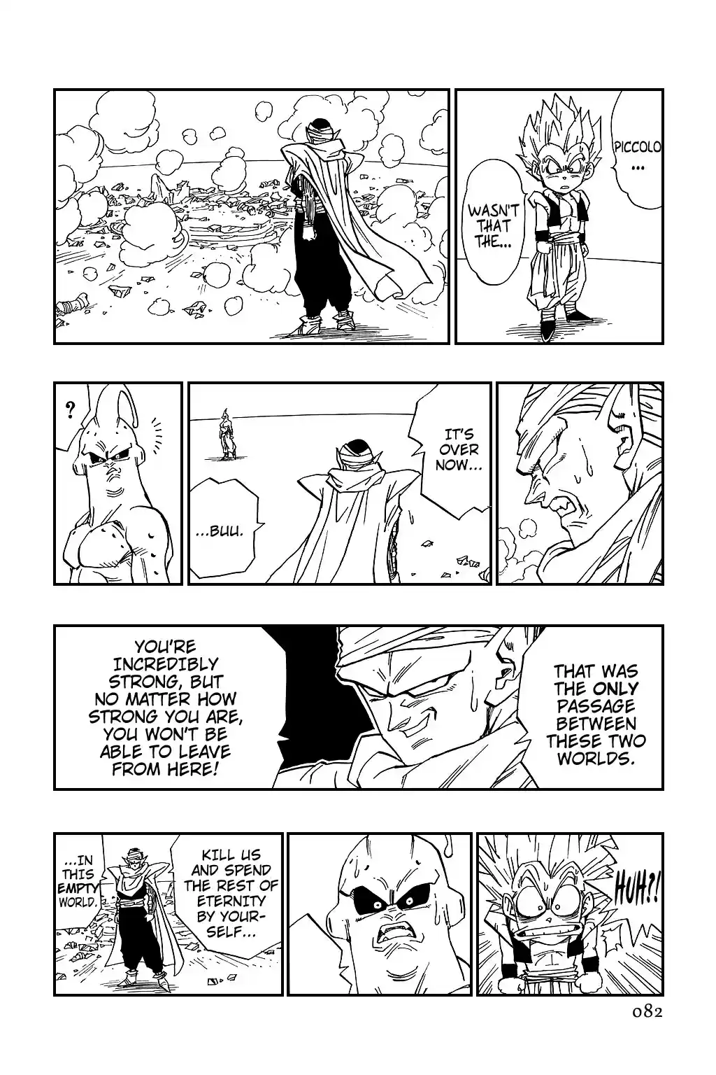 Dragon Ball Vol. 40 Ch. 492 The Alternate Dimension is Sealed Off