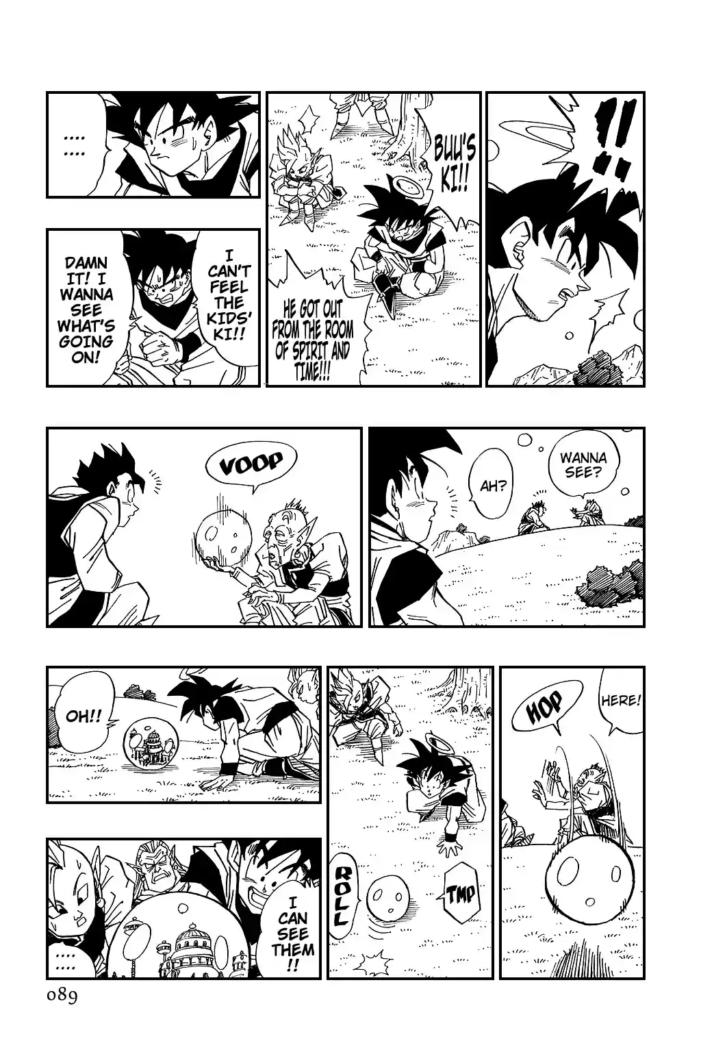 Dragon Ball Vol. 40 Ch. 493 Escape from the Alternate Dimension