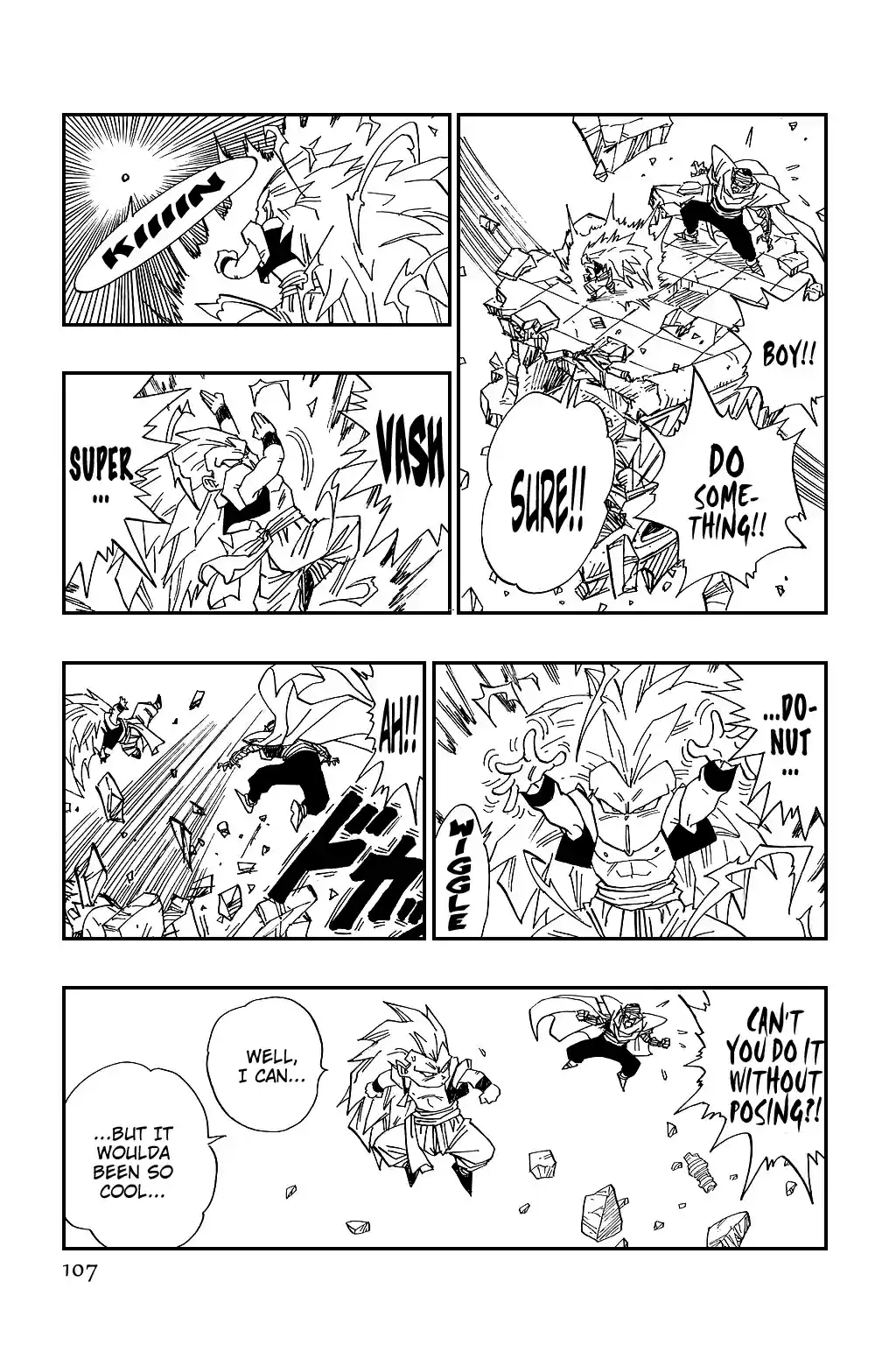 Dragon Ball Vol. 40 Ch. 494 Do Your Best, Super Gotenks kun