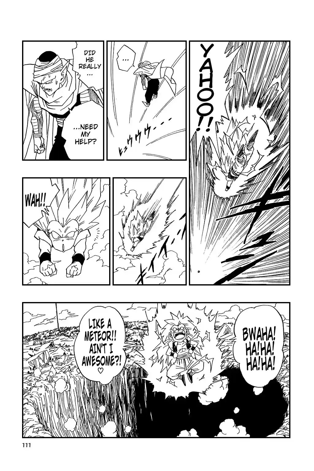 Dragon Ball Vol. 40 Ch. 494 Do Your Best, Super Gotenks kun