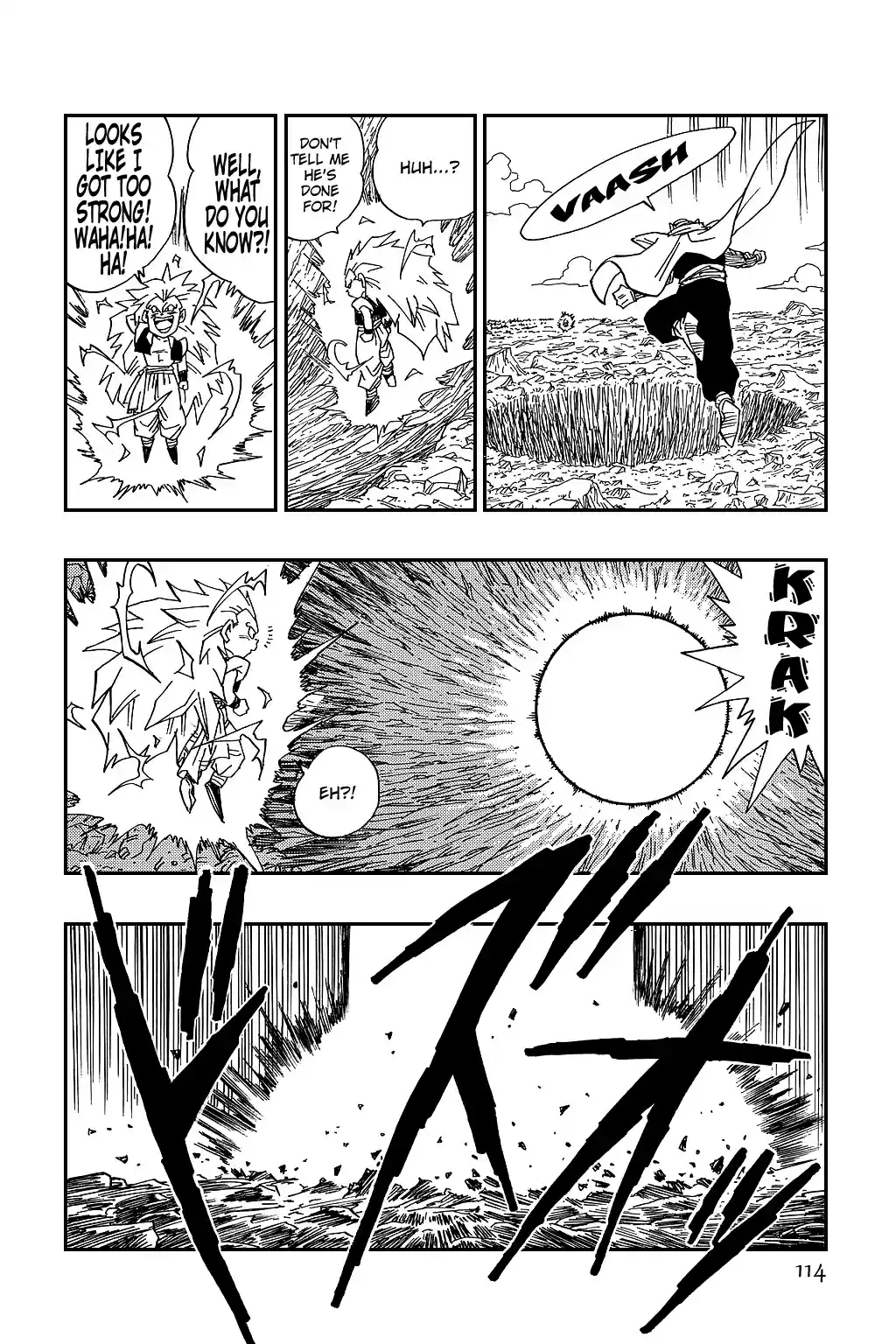 Dragon Ball Vol. 40 Ch. 495 He's So Strong!! The Super Fusion