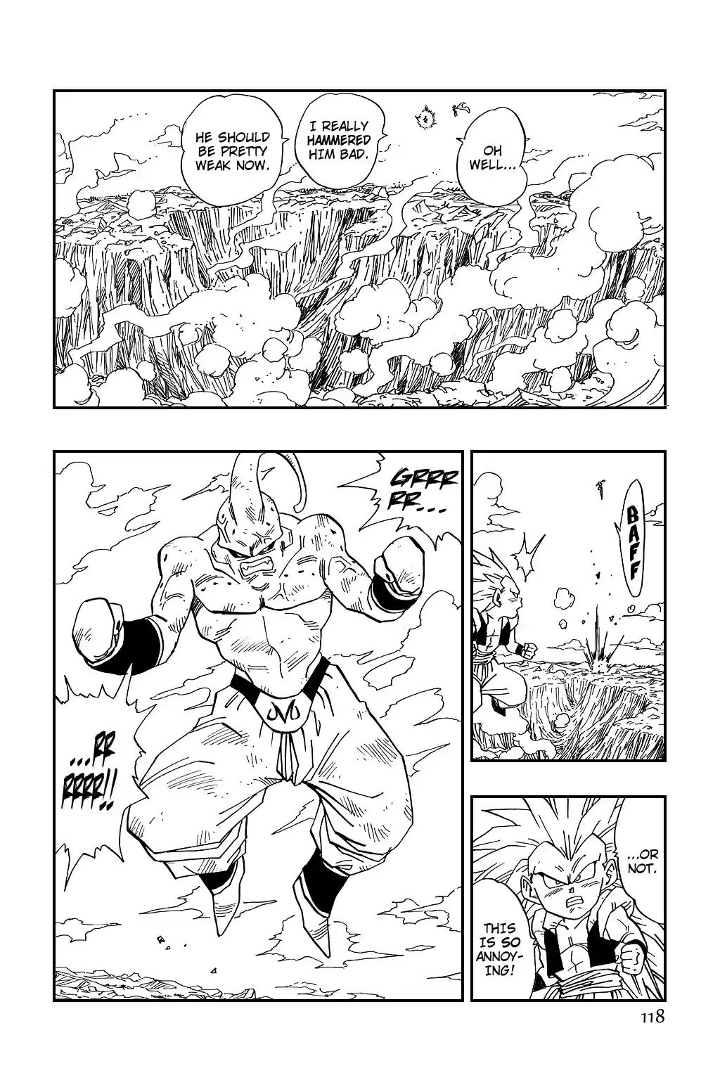 Dragon Ball Vol. 40 Ch. 495 He's So Strong!! The Super Fusion