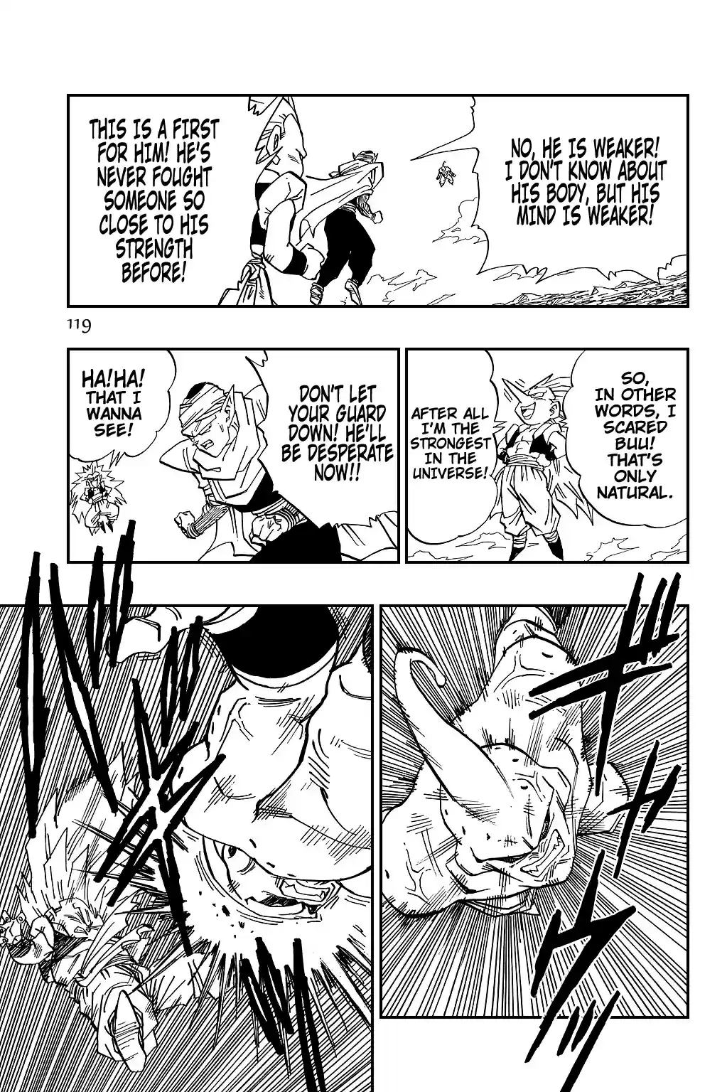 Dragon Ball Vol. 40 Ch. 495 He's So Strong!! The Super Fusion