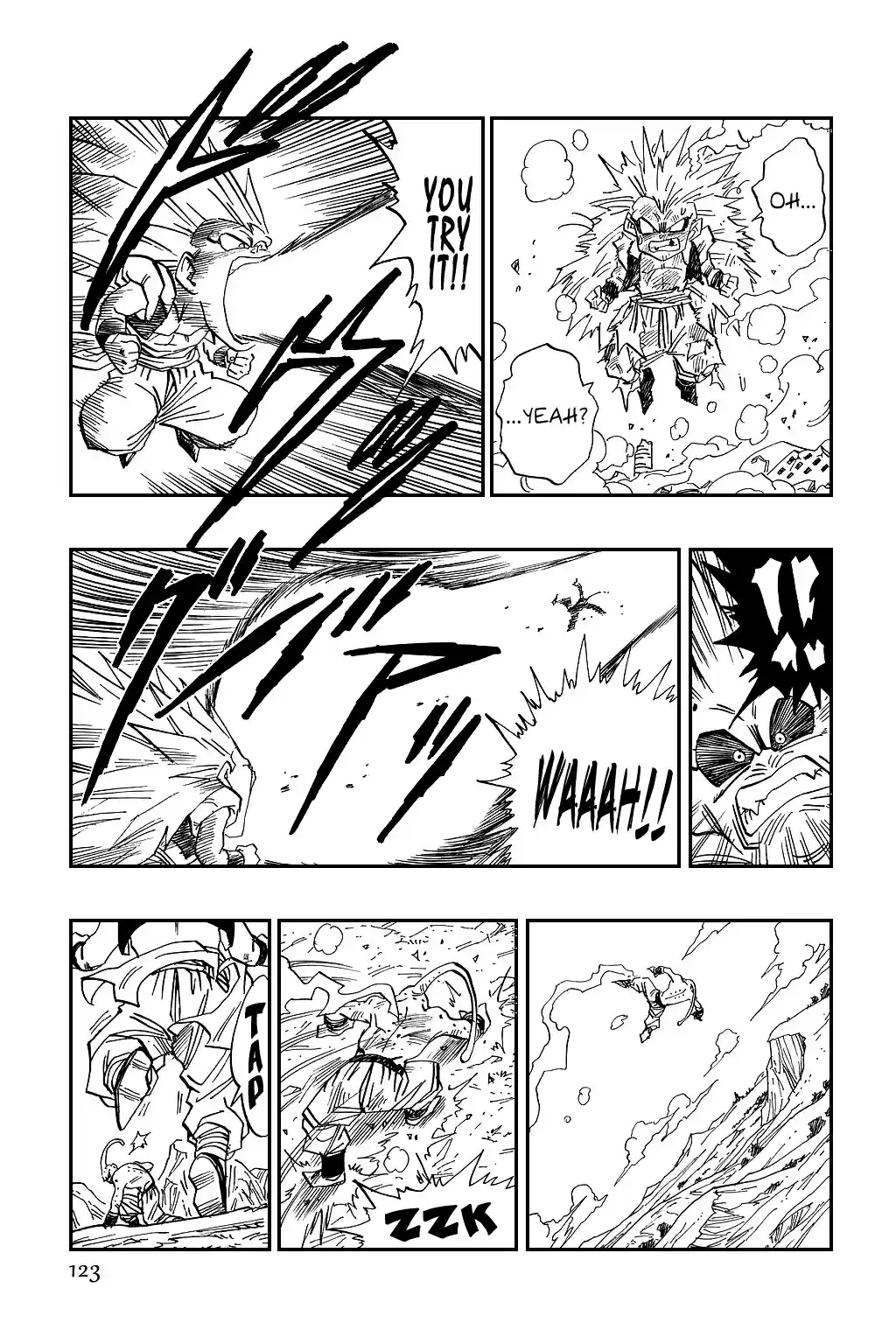 Dragon Ball Vol. 40 Ch. 495 He's So Strong!! The Super Fusion