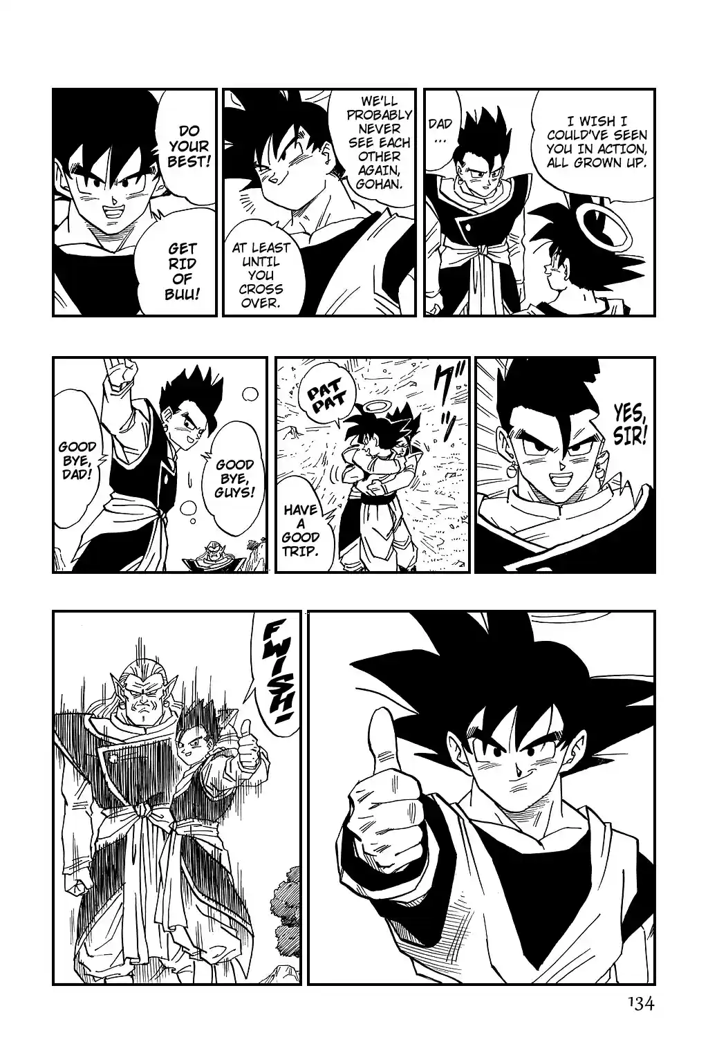 Dragon Ball Vol. 40 Ch. 496 An Absolutely Deadly Big Big Big Pinch!!