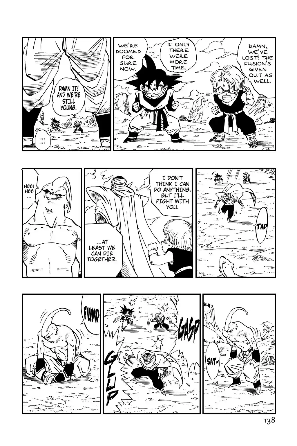 Dragon Ball Vol. 40 Ch. 496 An Absolutely Deadly Big Big Big Pinch!!