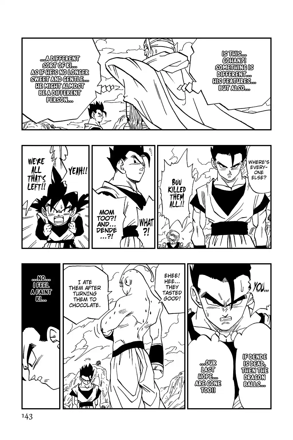 Dragon Ball Vol. 40 Ch. 497 Son Gohan's Grand Counterattack!!