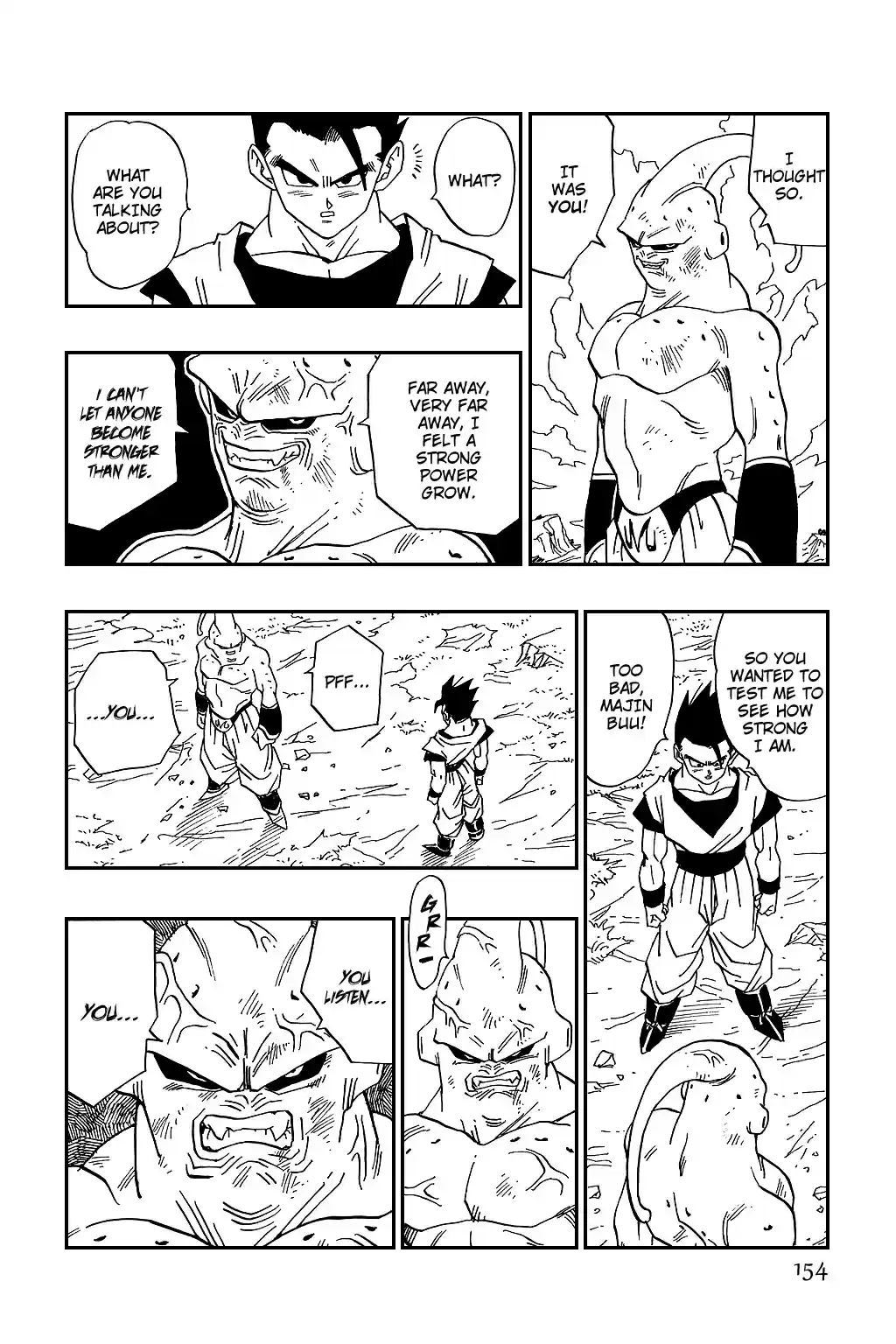 Dragon Ball Vol. 40 Ch. 498 Majin Buu's Odd Behavior