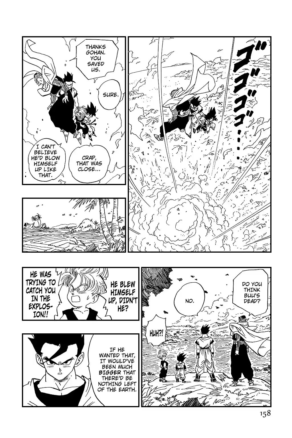 Dragon Ball Vol. 40 Ch. 498 Majin Buu's Odd Behavior
