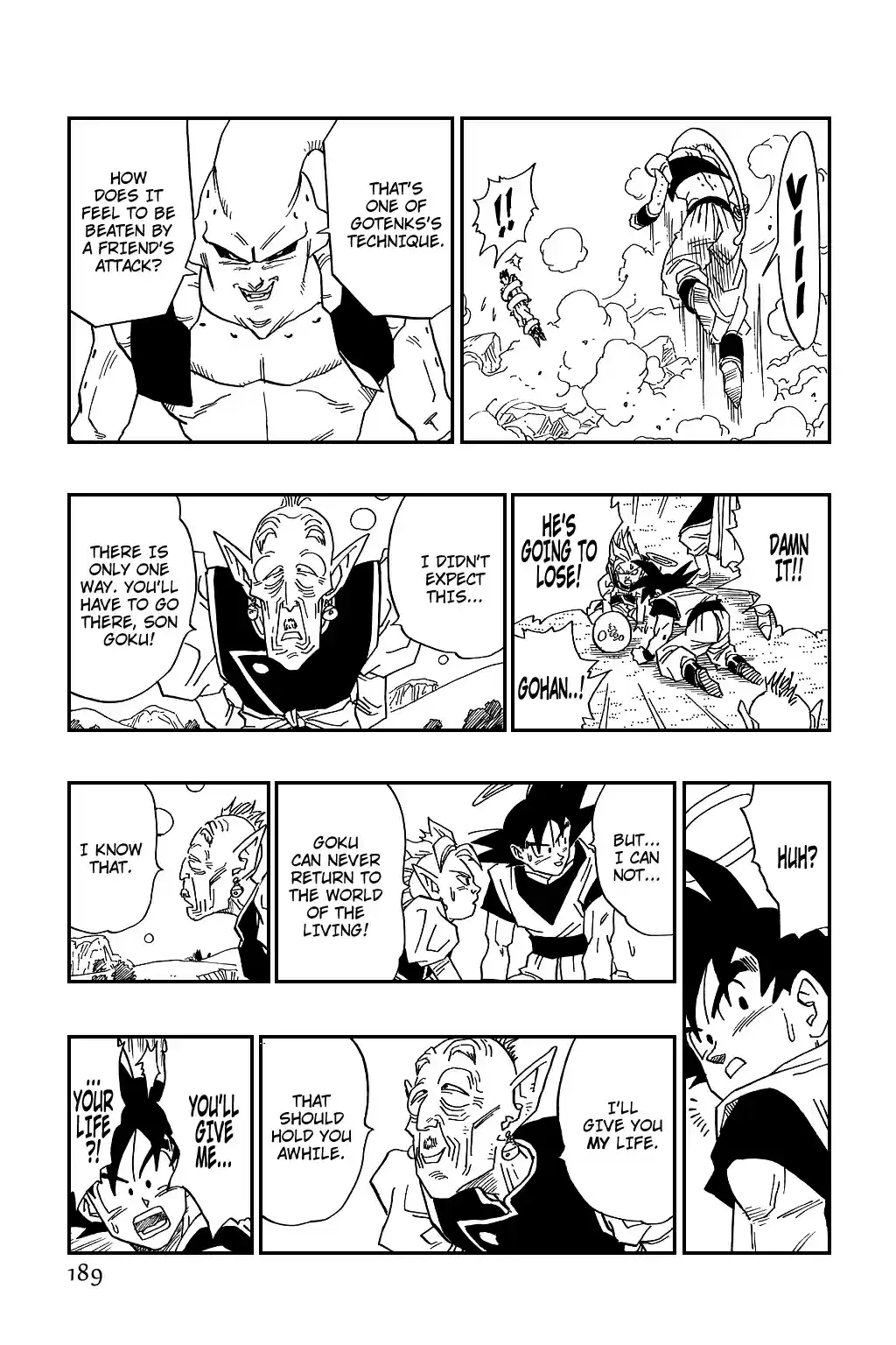 Dragon Ball Vol. 40 Ch. 500 The Great Reversal