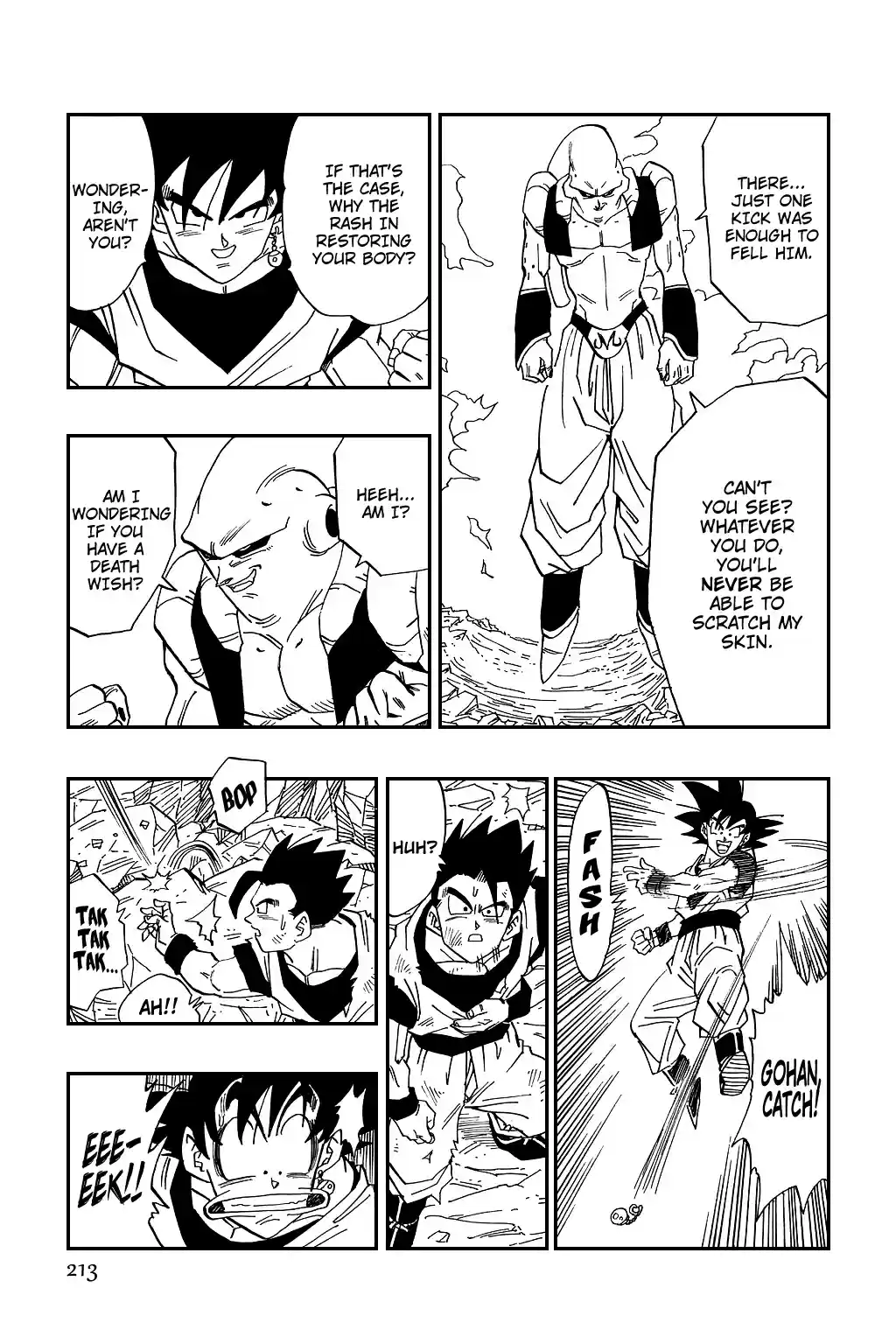 Dragon Ball Vol. 40 Ch. 502 Is This Gonna Work?! The Potara Fusion!