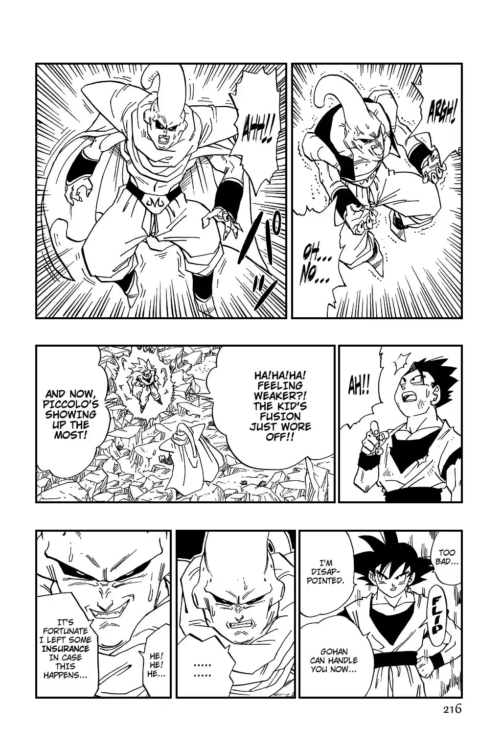 Dragon Ball Vol. 40 Ch. 502 Is This Gonna Work?! The Potara Fusion!