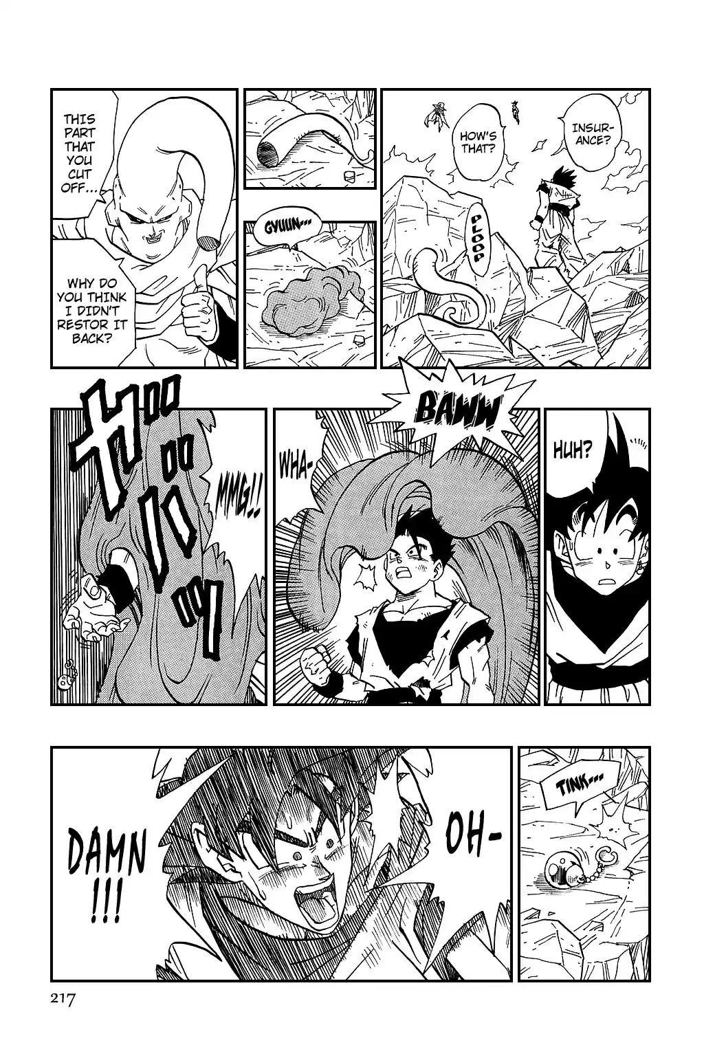 Dragon Ball Vol. 40 Ch. 502 Is This Gonna Work?! The Potara Fusion!