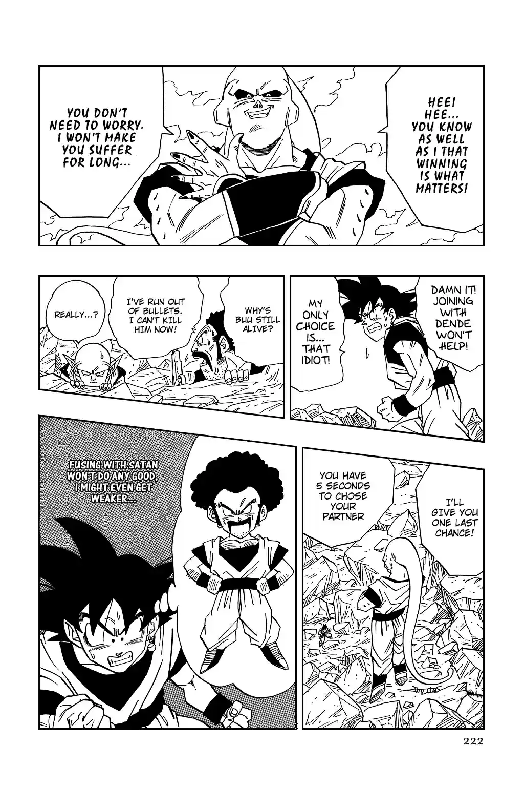 Dragon Ball Vol. 40 Ch. 503 Son Goku's Final Fusion!!