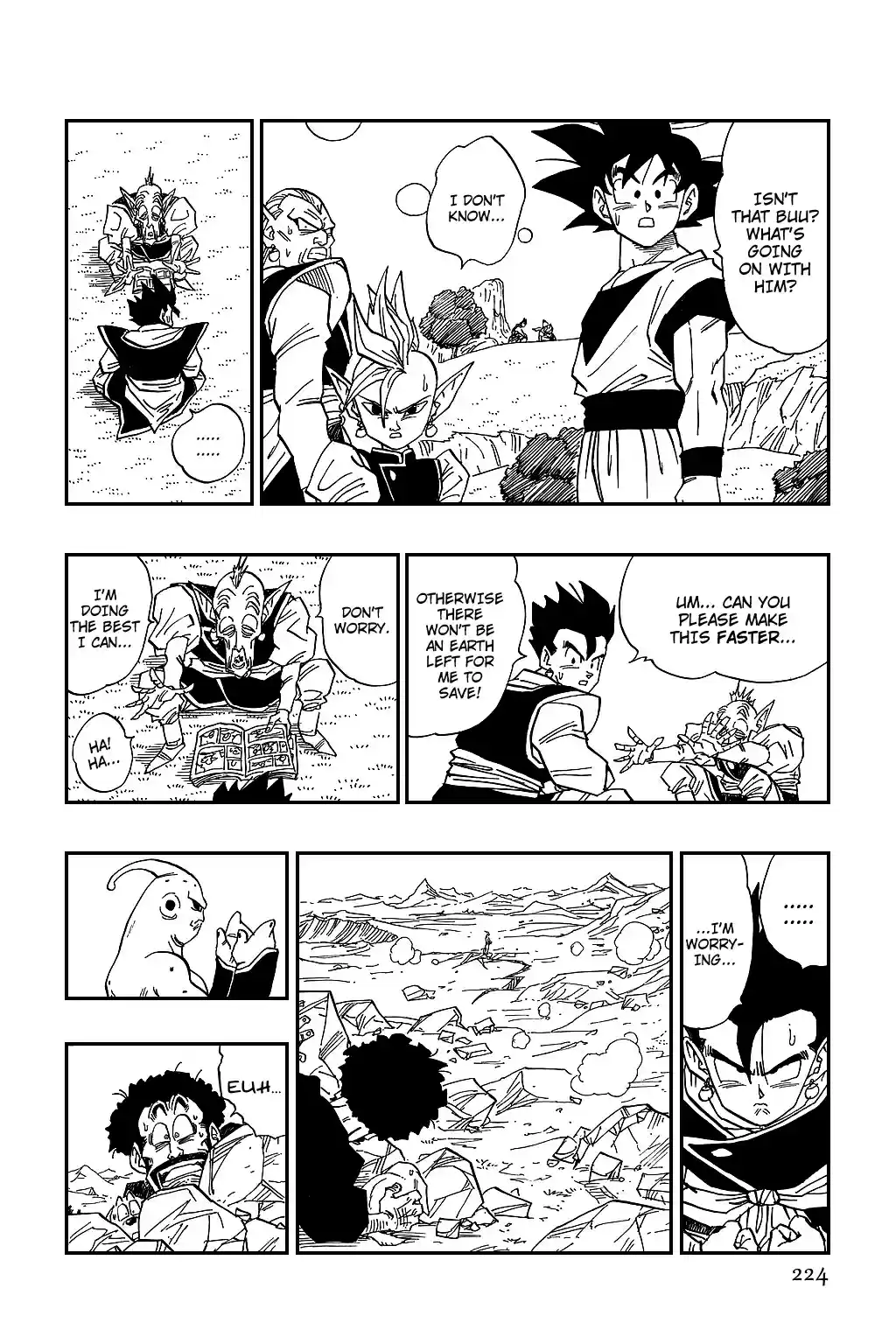 Dragon Ball Vol. 41 Ch. 486 The Terrible New Majin Buu