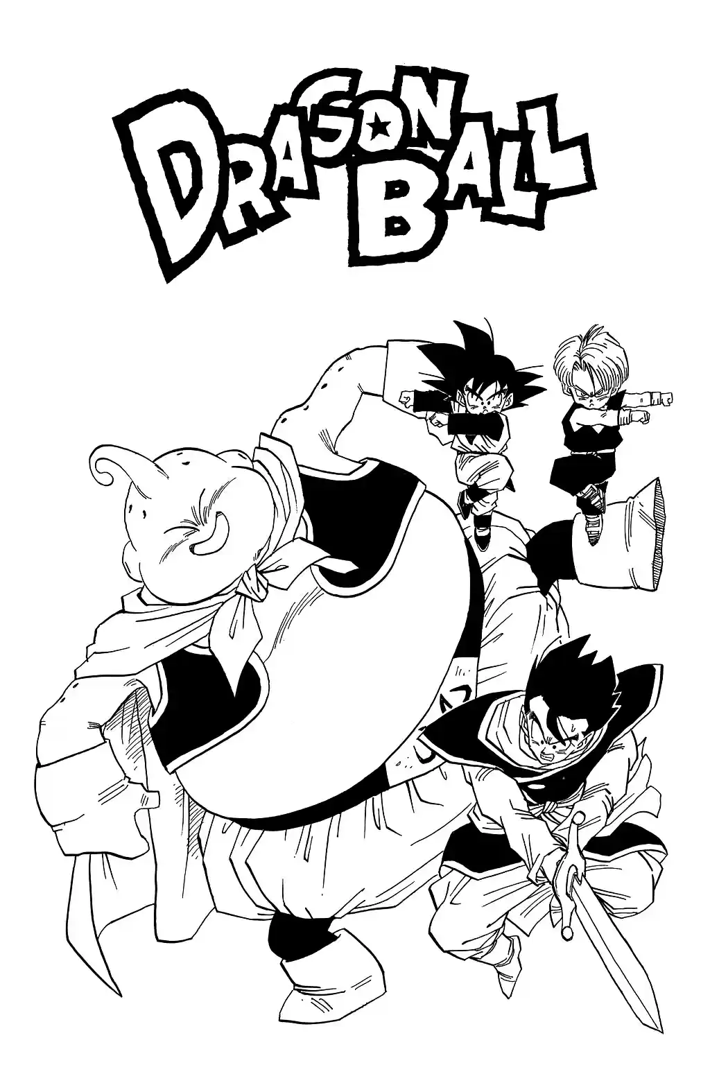 Dragon Ball Vol. 41 Ch. 486 The Terrible New Majin Buu