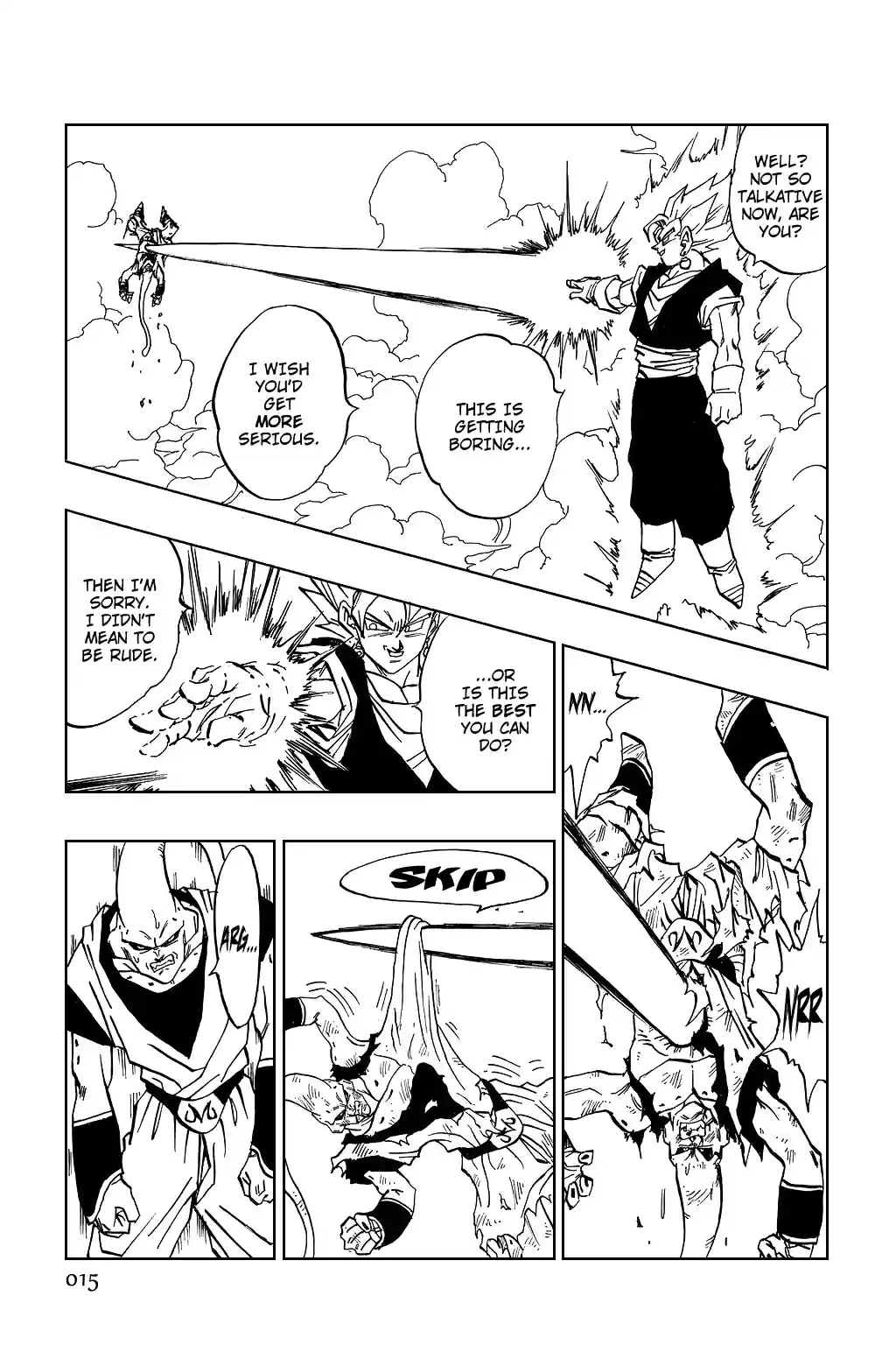 Dragon Ball Vol. 42 Ch. 504 The Fused Fathers Are Unrivaled