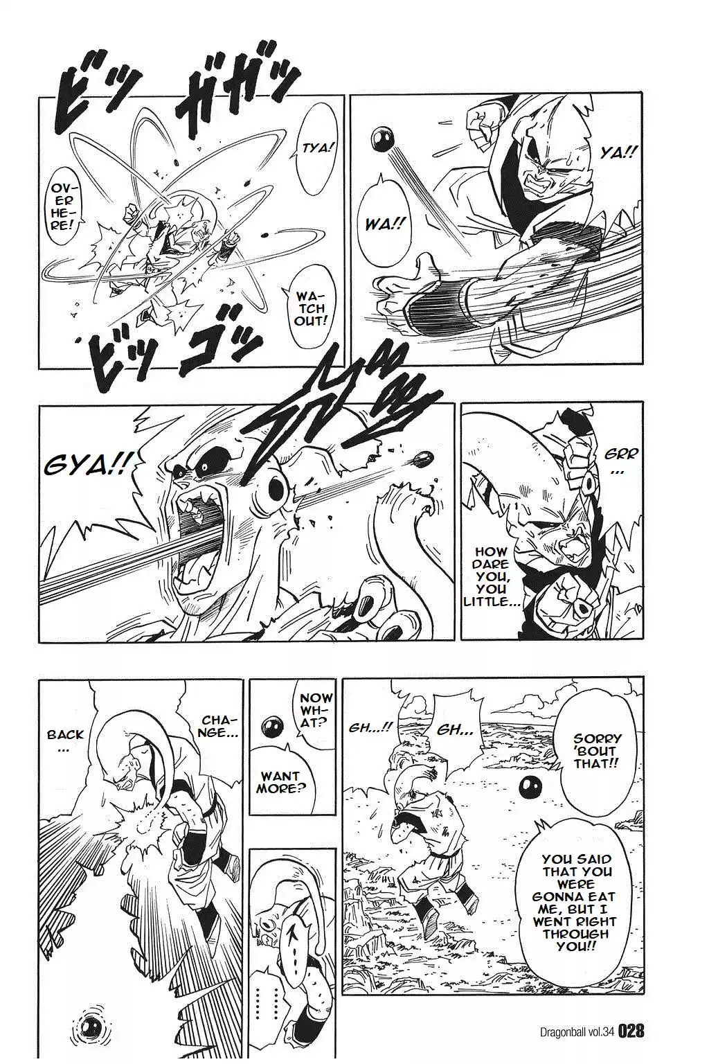 Dragon Ball Vol. 42 Ch. 505 Vegetto the Instigator