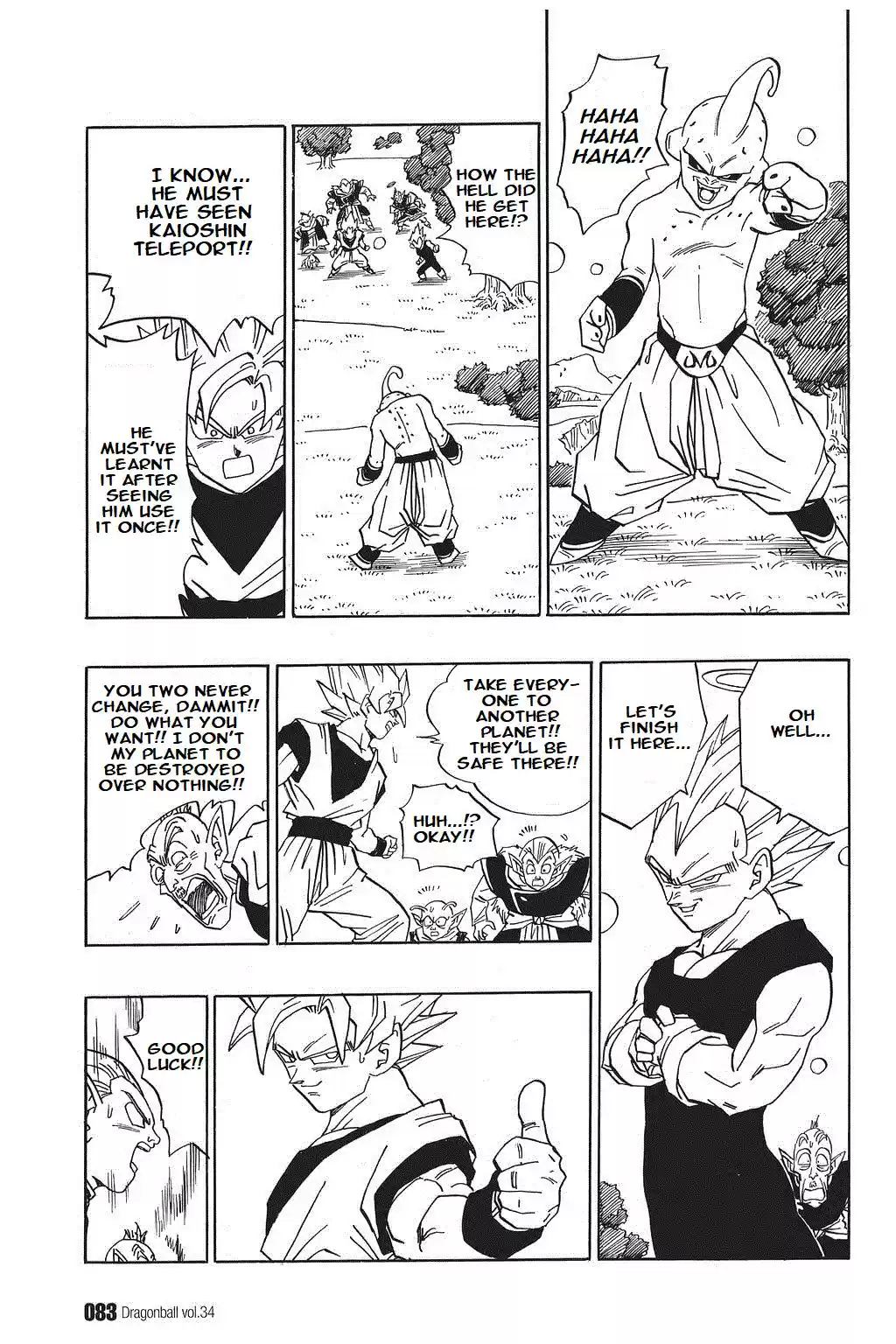 Dragon Ball Vol. 42 Ch. 509 A Match with the Whole Universe at Stake