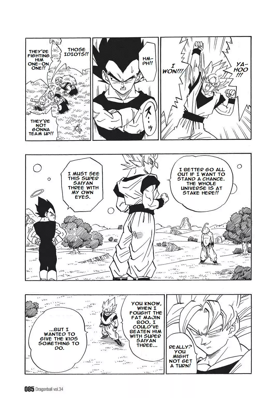 Dragon Ball Vol. 42 Ch. 509 A Match with the Whole Universe at Stake