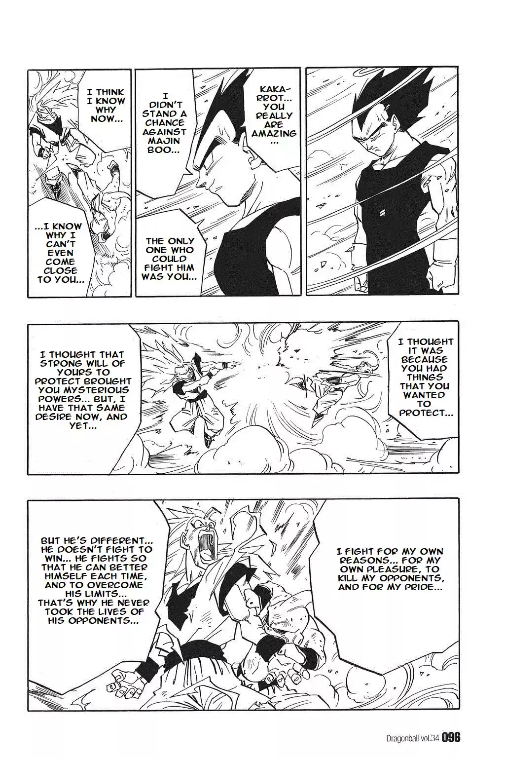 Dragon Ball Vol. 42 Ch. 510 Vegeta and Kakarrot