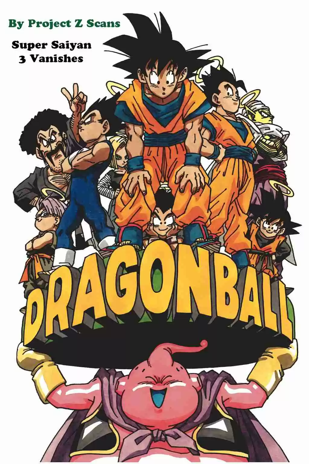 Dragon Ball Vol. 42 Ch. 512 Super Saiyan 3 Vanishes