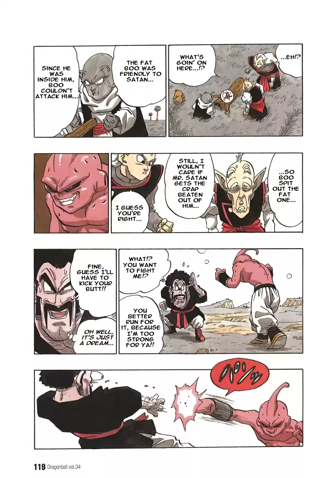 Dragon Ball Vol. 42 Ch. 512 Super Saiyan 3 Vanishes