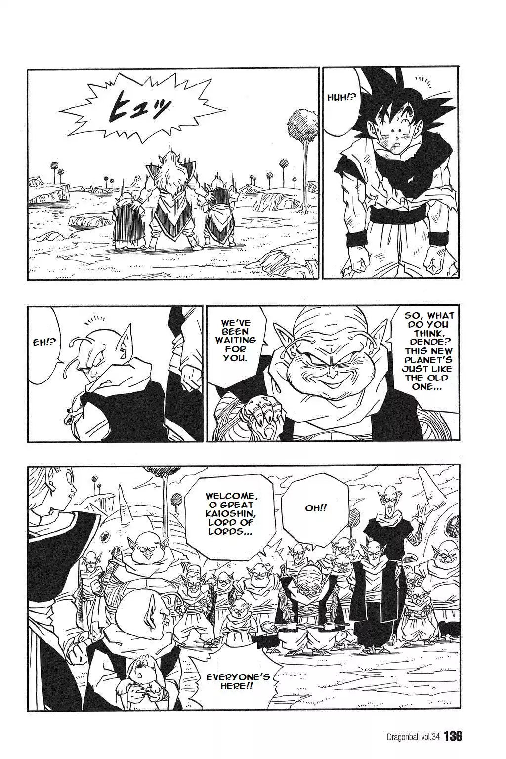 Dragon Ball Vol. 42 Ch. 513 Vegeta's Idea