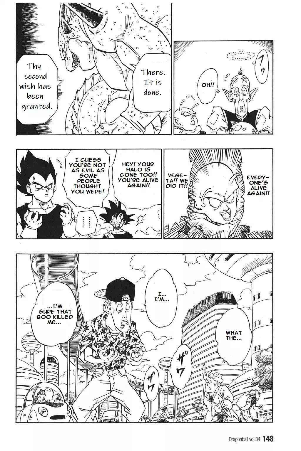 Dragon Ball Vol. 42 Ch. 514 A Message for the Revived People of Earth