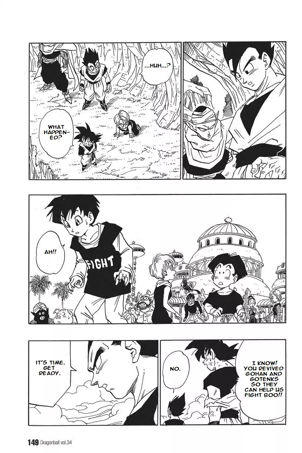Dragon Ball Vol. 42 Ch. 514 A Message for the Revived People of Earth
